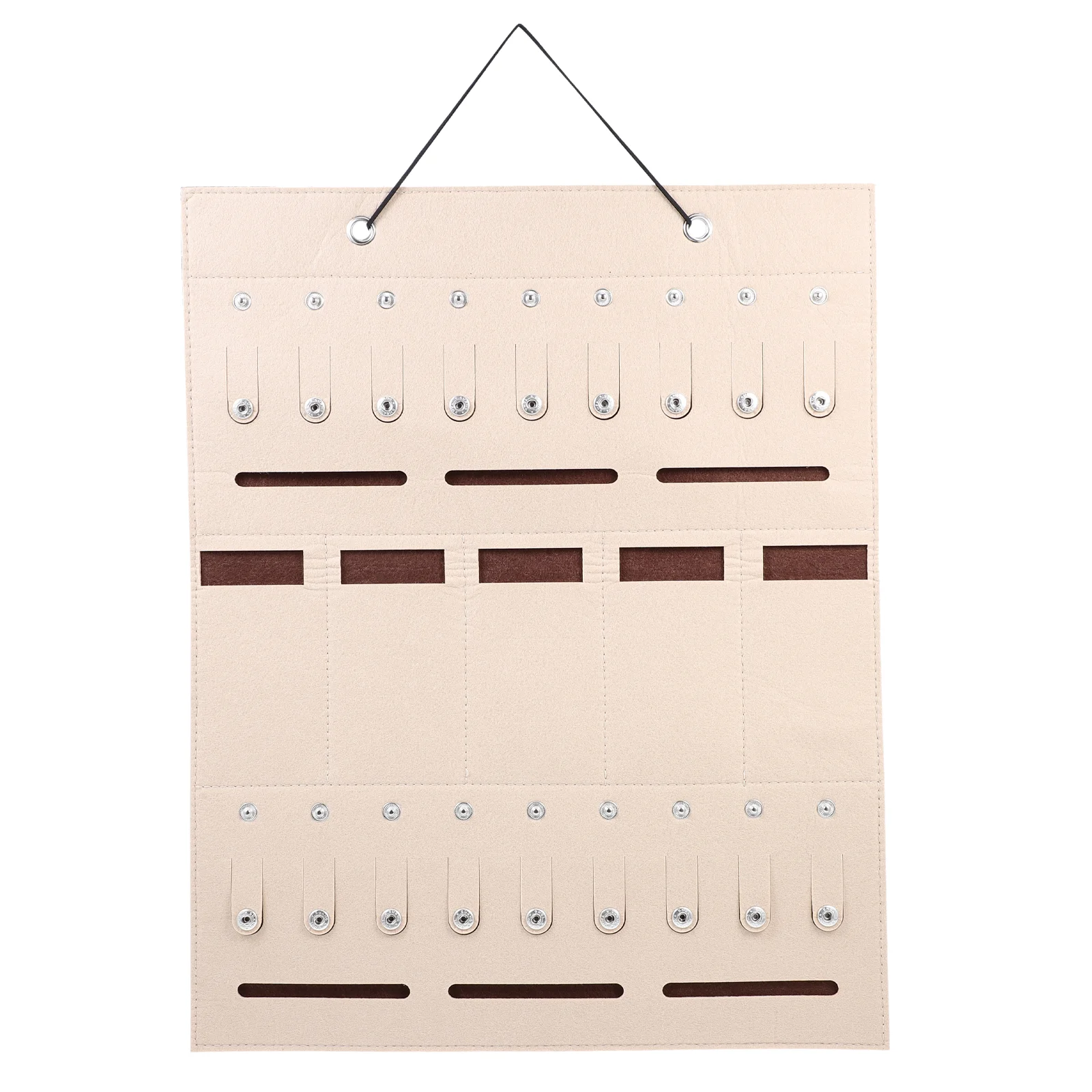 

Earring Holder Pocket Sunglasses Wall Organizer Hanging Necklace Holder Earrings Necklace Storage Bag Wall Mount Jewelry Box