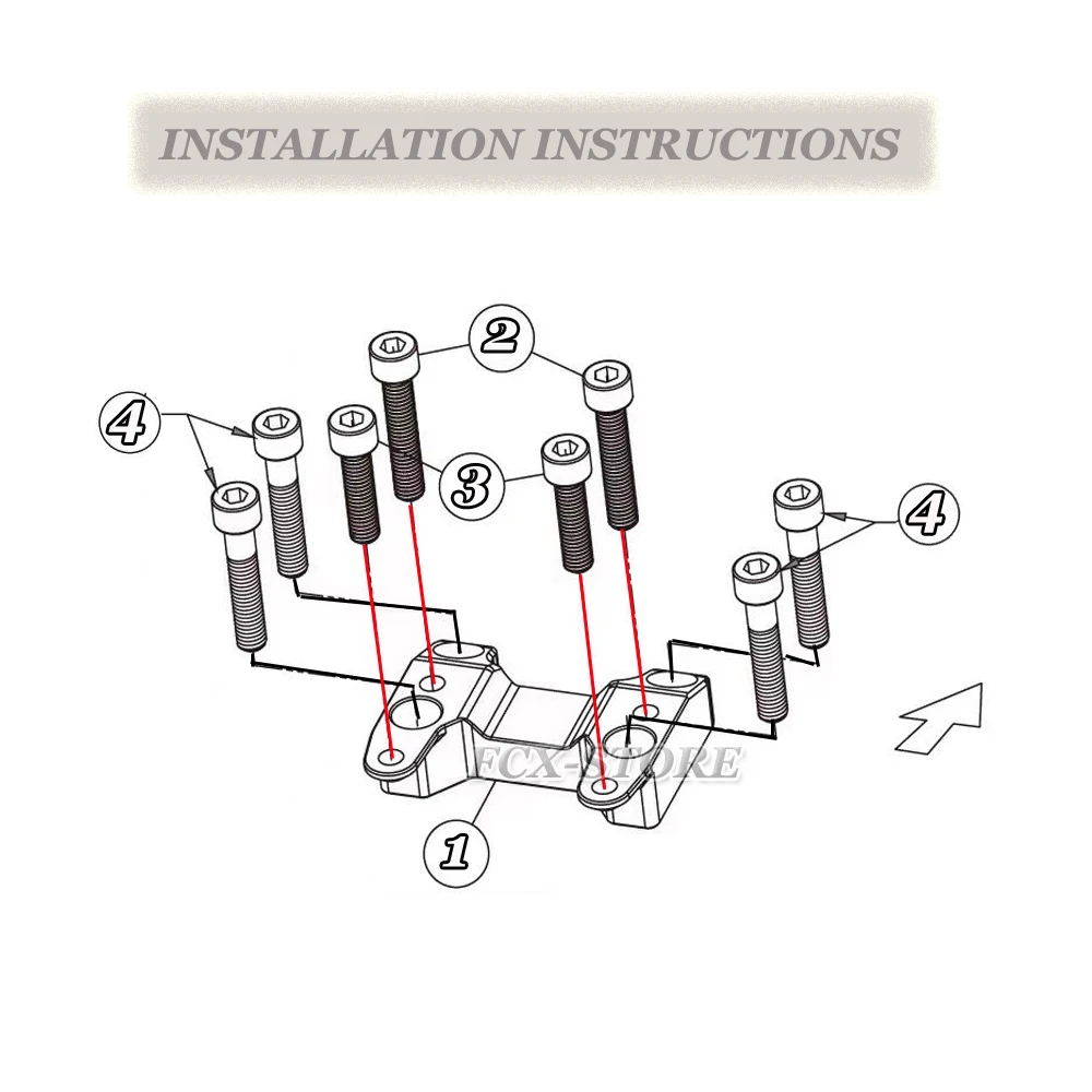 Зажимы для подъема руля мотоцикла YAMAHA T-MAX 560 TMAX Tmax подъемная ручка подъемный