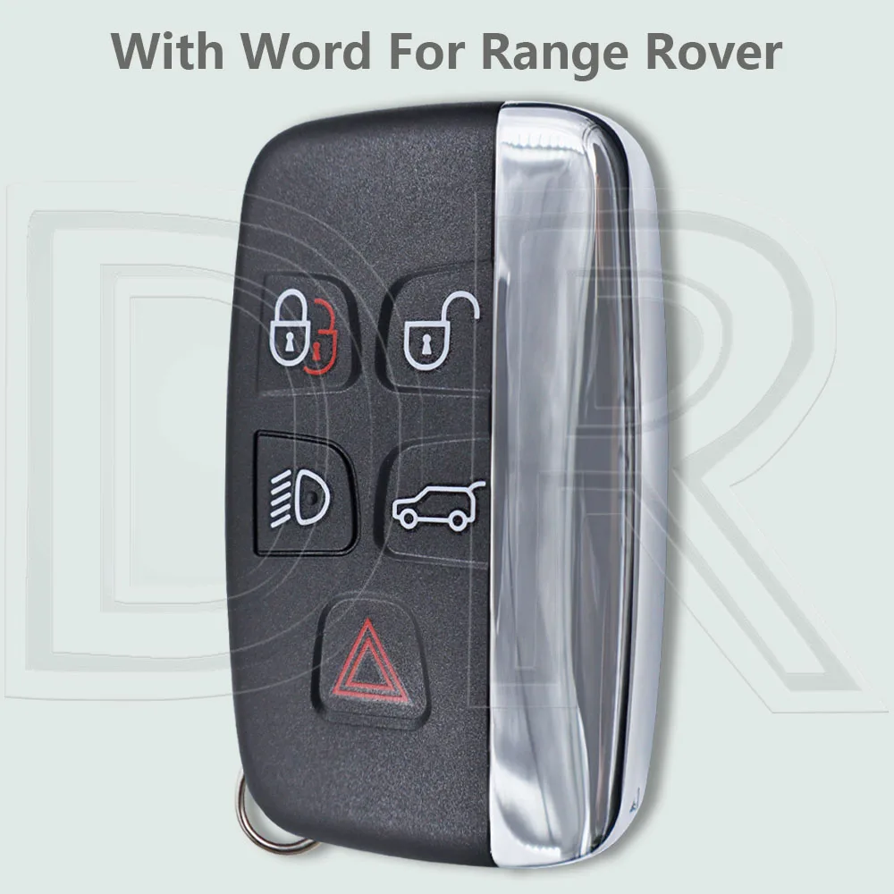 

Модифицированный чехол для автомобильного ключа с смарт-картой DR для Land Rover Range Rover Sport Evoque Freelander Discovery 4, Jaguar Land Rover Velar