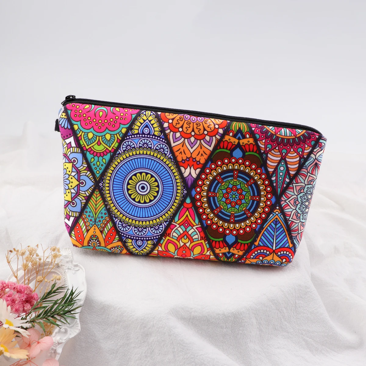 

Богемная косметичка из полиэстера