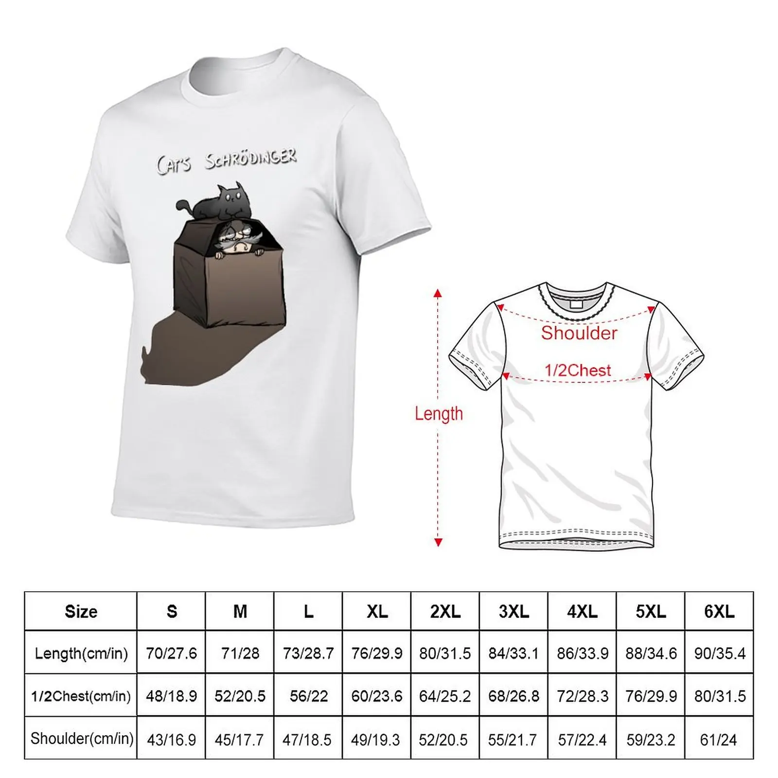 Фото Футболка Cat's Shrodinger Essential однотонного цвета №2