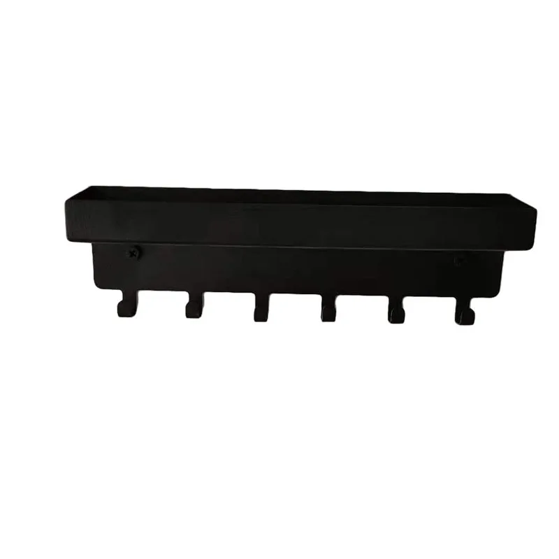

Key Holder For Wall Mount (6-Hook Rack) Decor,Metal Hanger For Front Door,Kitchen,Store House,Vehicle Keys