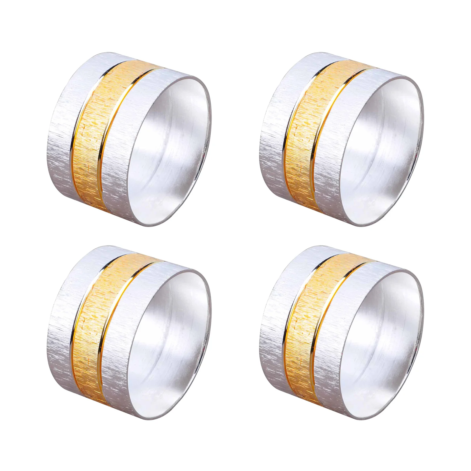 

4 шт., износостойкие круглые пряжки для украшения стола