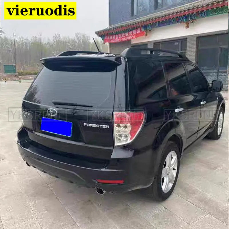 

Для Subaru Forester 2008 2009 2010 2011 2012 автомобильный Стайлинг ABS пластик Неокрашенный праймер цвет задний Багажник крыло спойлер 1 шт.