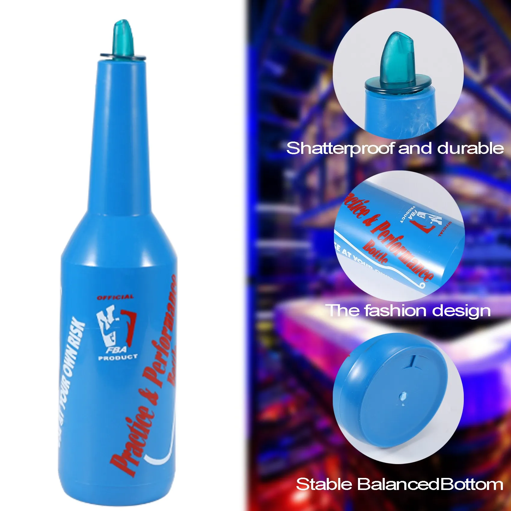 Флуоресцентный барный стеллаж для тренировок