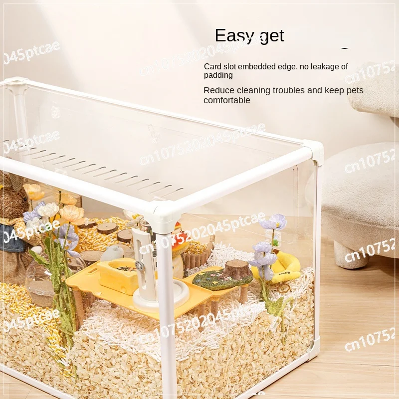 Клетка для хомяка акриловая клетка сыра пейзажная вилла дешевая большая