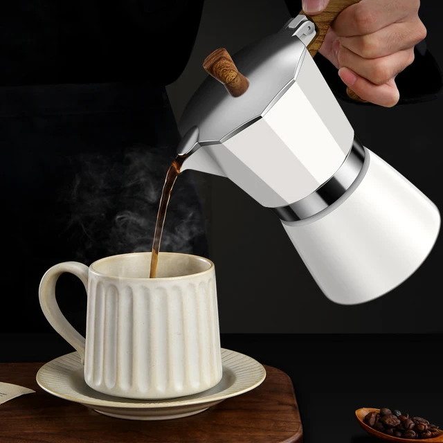 

European Cold Brew Coffee Filter Cup Appliance Household Electric Coffee Pot Set Single-Valve Moka Pot Hand-Brewed Coffee Pot