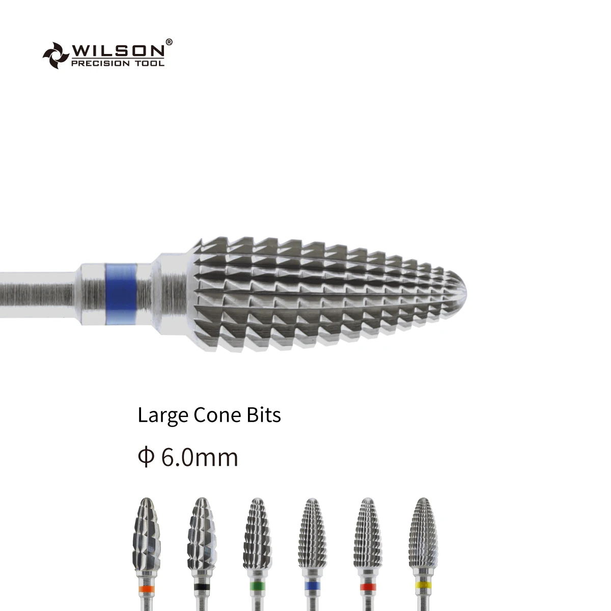 

WILSON Large Cone Bits-Tools/Nails/Manicure/Nail Accessories/Drill Bits