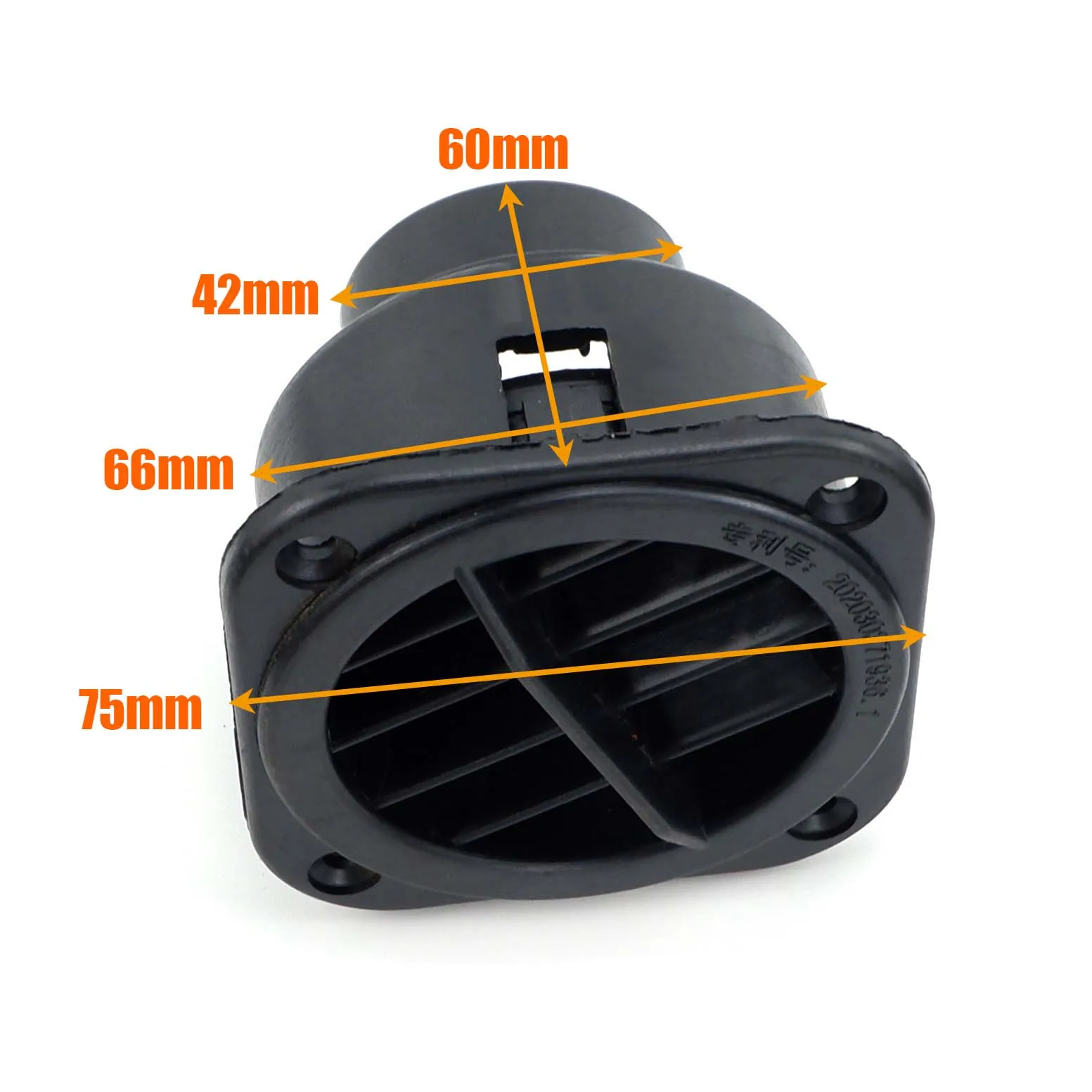 

42 мм 60 мм 75 мм воздуховоды, воздуховод, воздуховод, выходное отверстие, поворотный для Webasto Eberspaecher, дизельный стояночный обогреватель