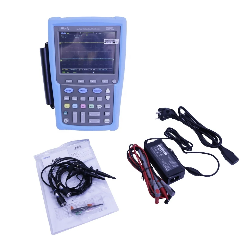 

MS220T Handheld Multifunctional Oscilloscope Multimeter and Recorder Functions