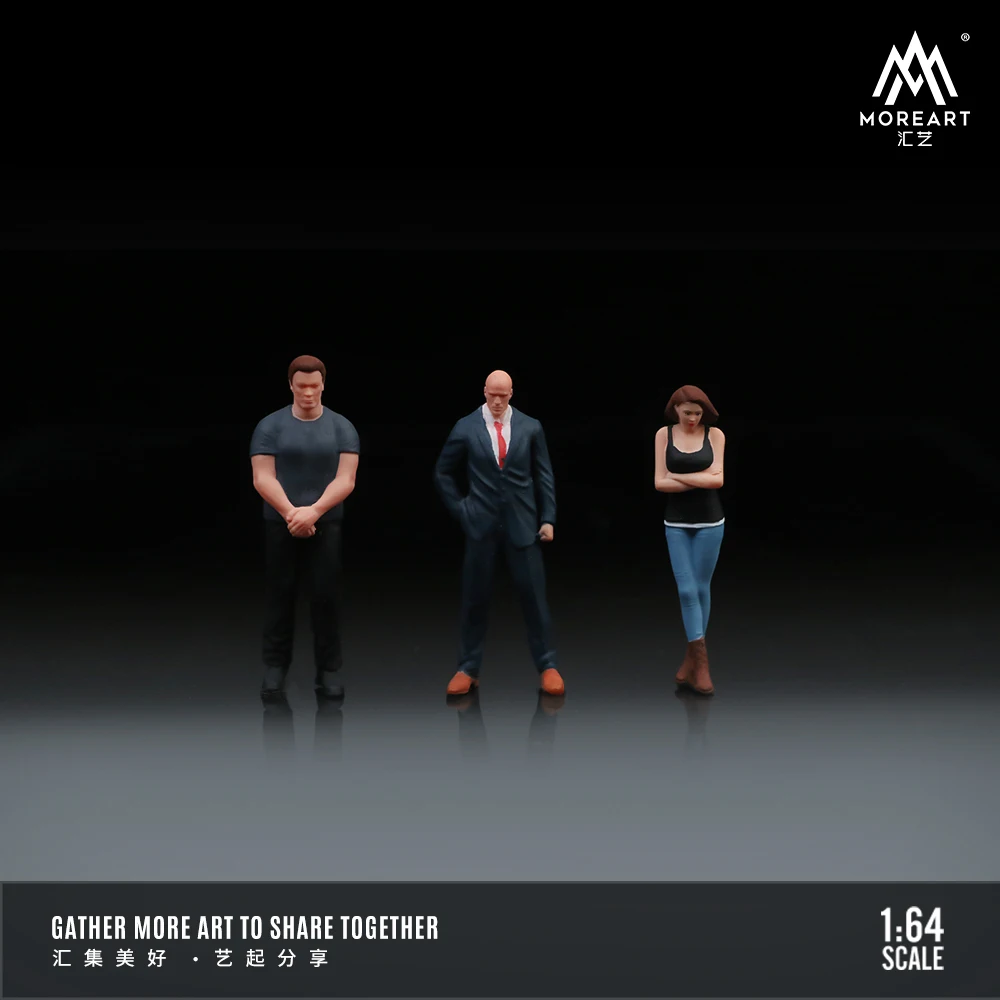 MoreArt 1: 64 Speed и Passion Мини-набор кукол на 3 человека