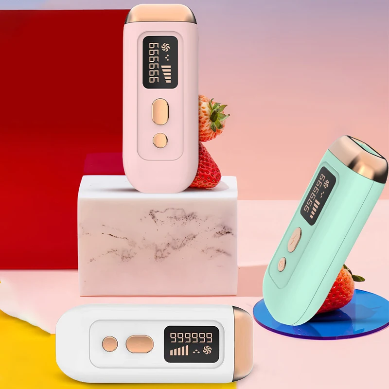 

Painless Hair Remover Machine Professional Permanent LCD Laser Hair Removal Women Laser Depilator 9999999 Flash IPL Photon Epila