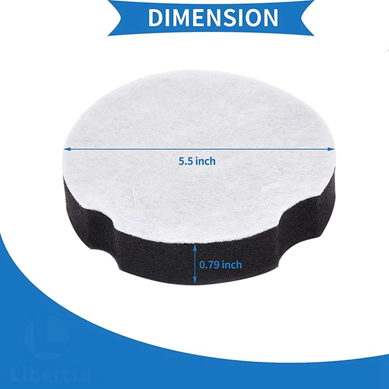 Фильтр для пылесоса Bissell Powerforce деталь 1604896 12 шт. аксессуары компактного легкого