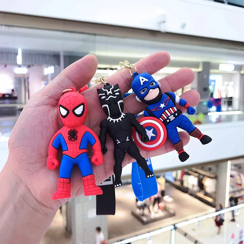

The Avengers Keychains Anime Keychain for Car Motorcycles Keys Holder Keyring Women Men Fashion Jewelry Accessories
