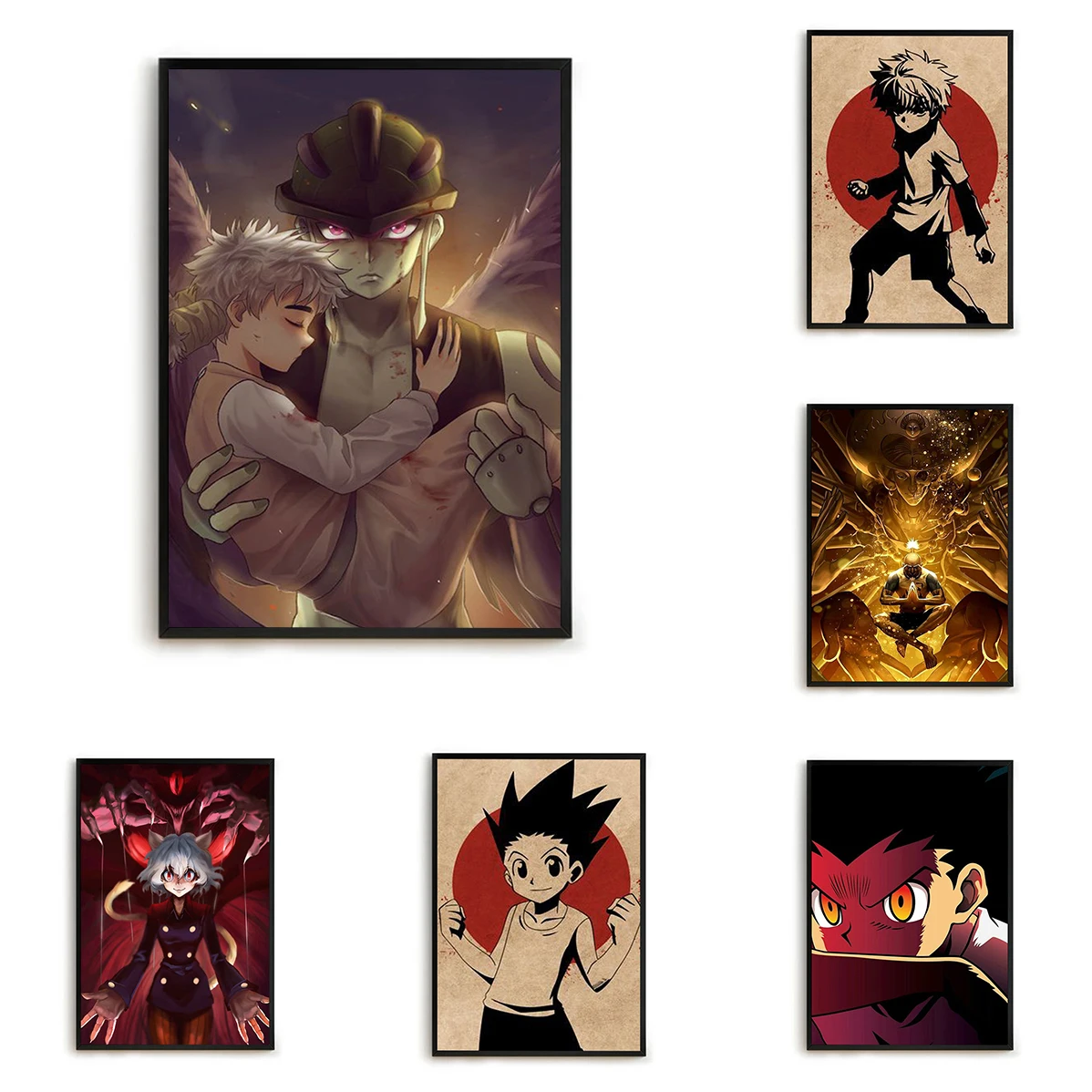 

Paintings for Bedroom HUNTER×HUNTER Decoration Pictures Room Wall Decoration Painting on Canvas Poster Luxury Home Decor Anime