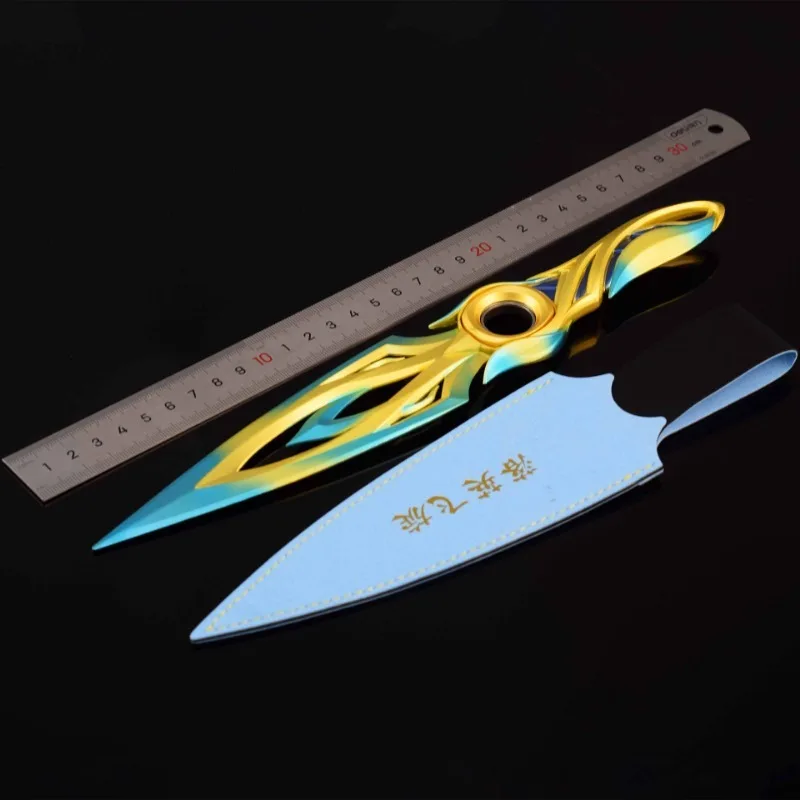 30 см Valorant Weapons Mystbloom Kunai игровая периферия Melee самурайские мечи металлическое