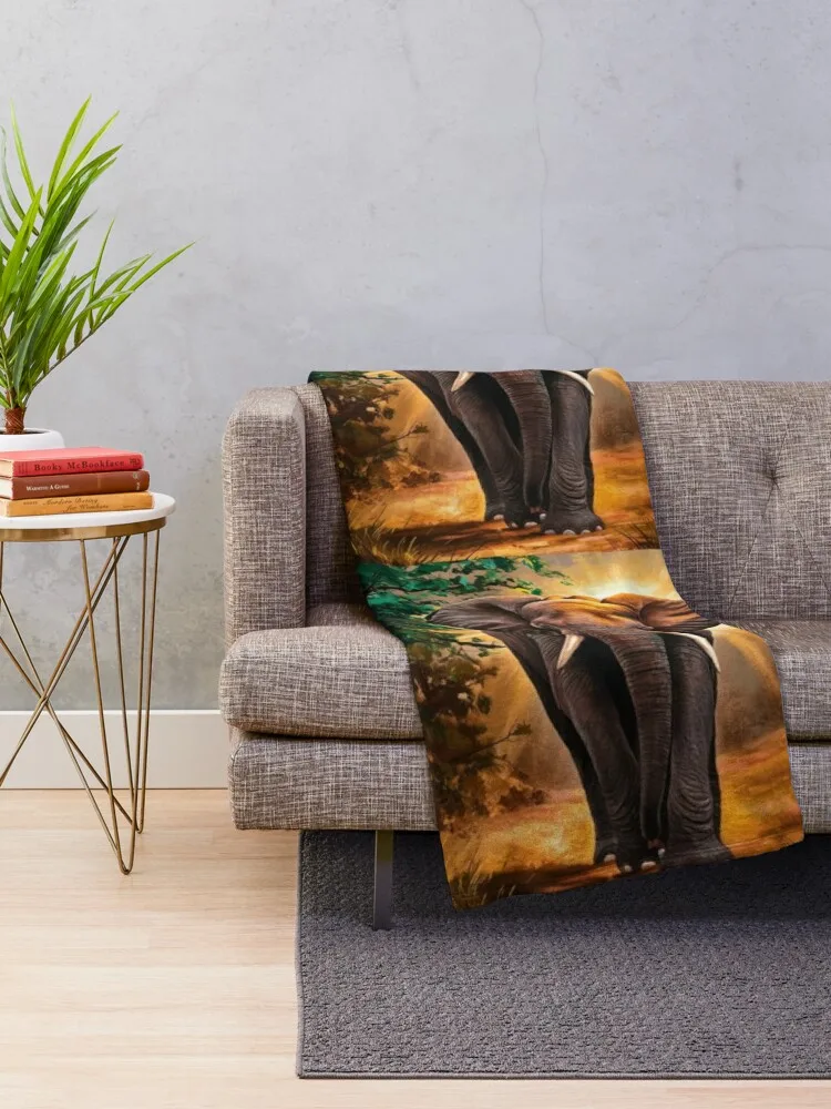 Портрет слона. Картина слона дикий слон винтажный стиль Рембрандт Ван Рijn пледы