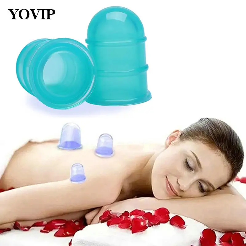 

1Pc Body Massage Silicone Body Cupping Family Helper Anti Cellulite Vacuum Cupping Cups Health Care Treatment Suction Cup