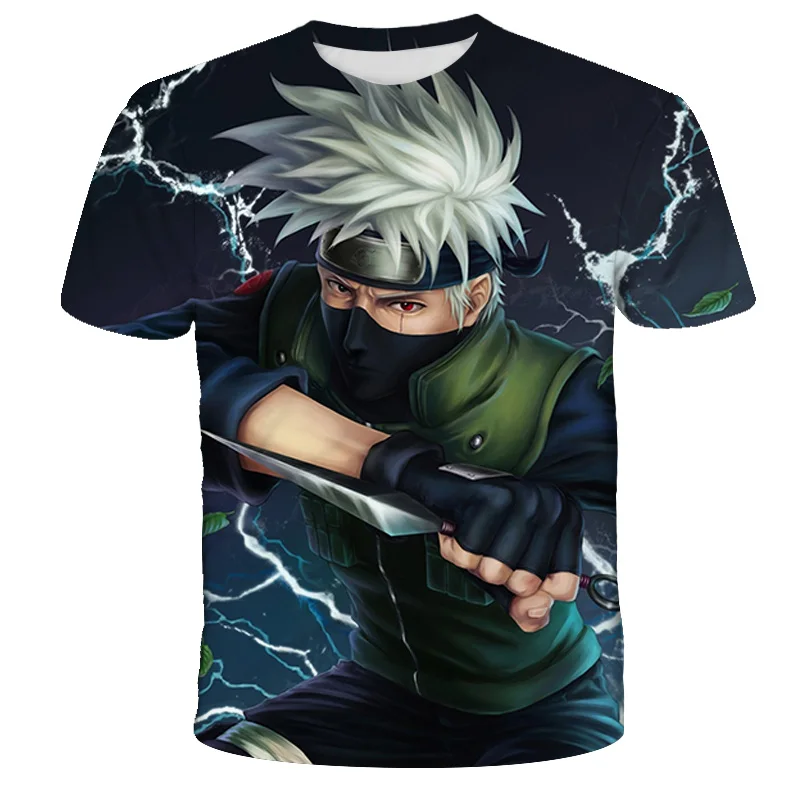 Fashion Naruto T-shirts Boy Clothing Japan Harajuku Tees Tops