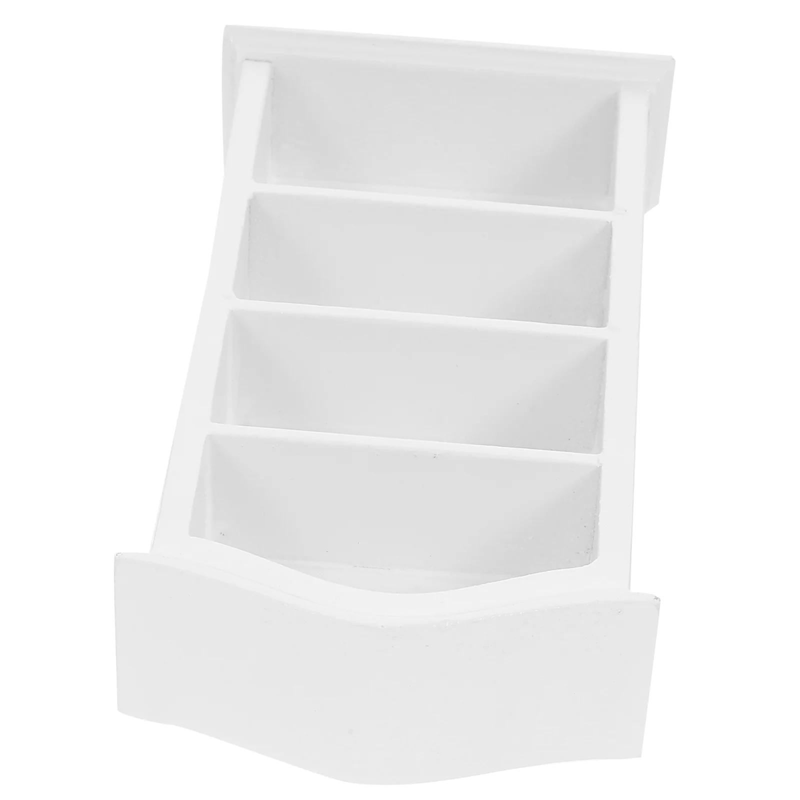 

Miniature Wooden Cabinet Toy Book Bins Bookcase Furniture House Shelf Model Toys