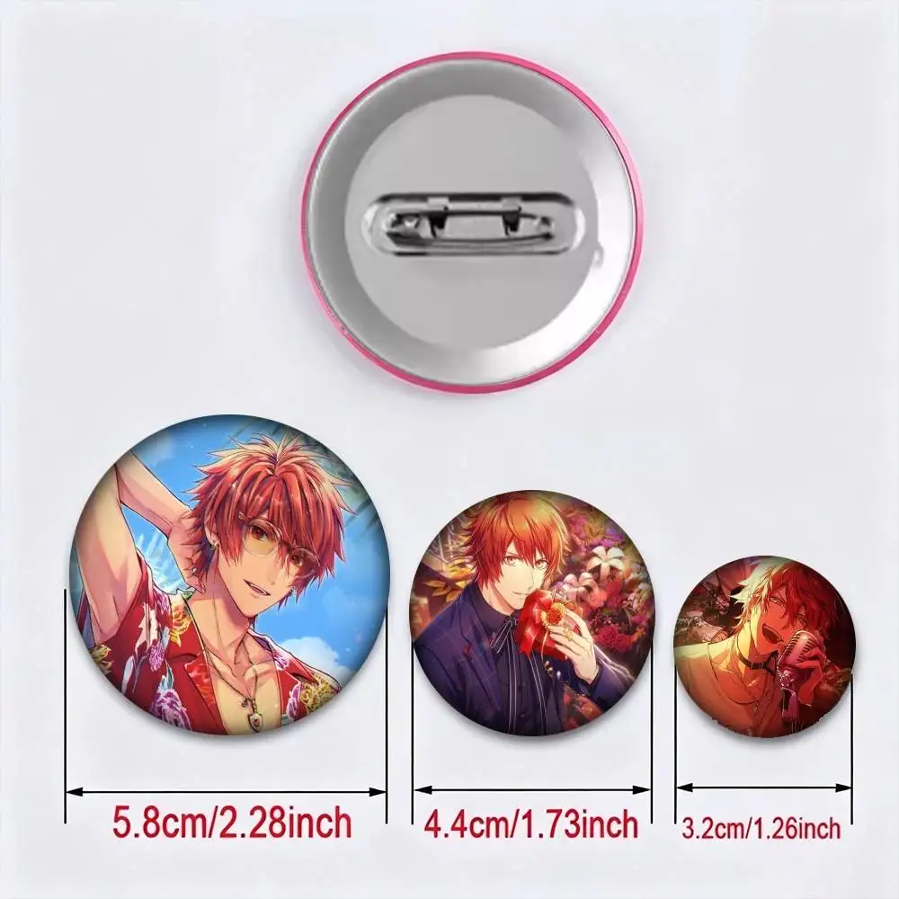 Фото Значки U-Uta no Prince-sama Ittoki Otoya 25, 32, 44, 58, 75 мм, персонализированные круглые броши-значки, аксессуар, подарок №4