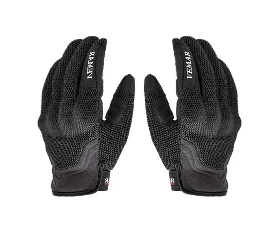 Перчатки для мотокросса VEMAR из углеродного волокна сетчатые мотоциклетные