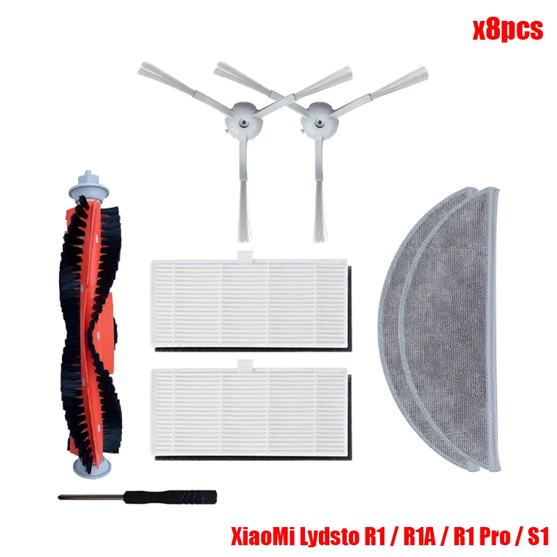

Комплект запчастей для роботов-пылесосов Xiaomi Lydsto R1 / R1A / R1 Pro / S1