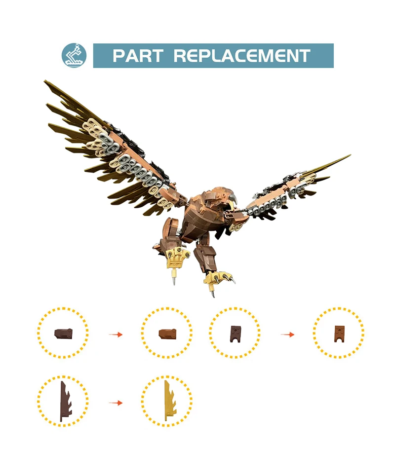 426 шт. Lord Ringsed Gwaihir Great Eagles строительные блоки сборка модели монстра кирпичи