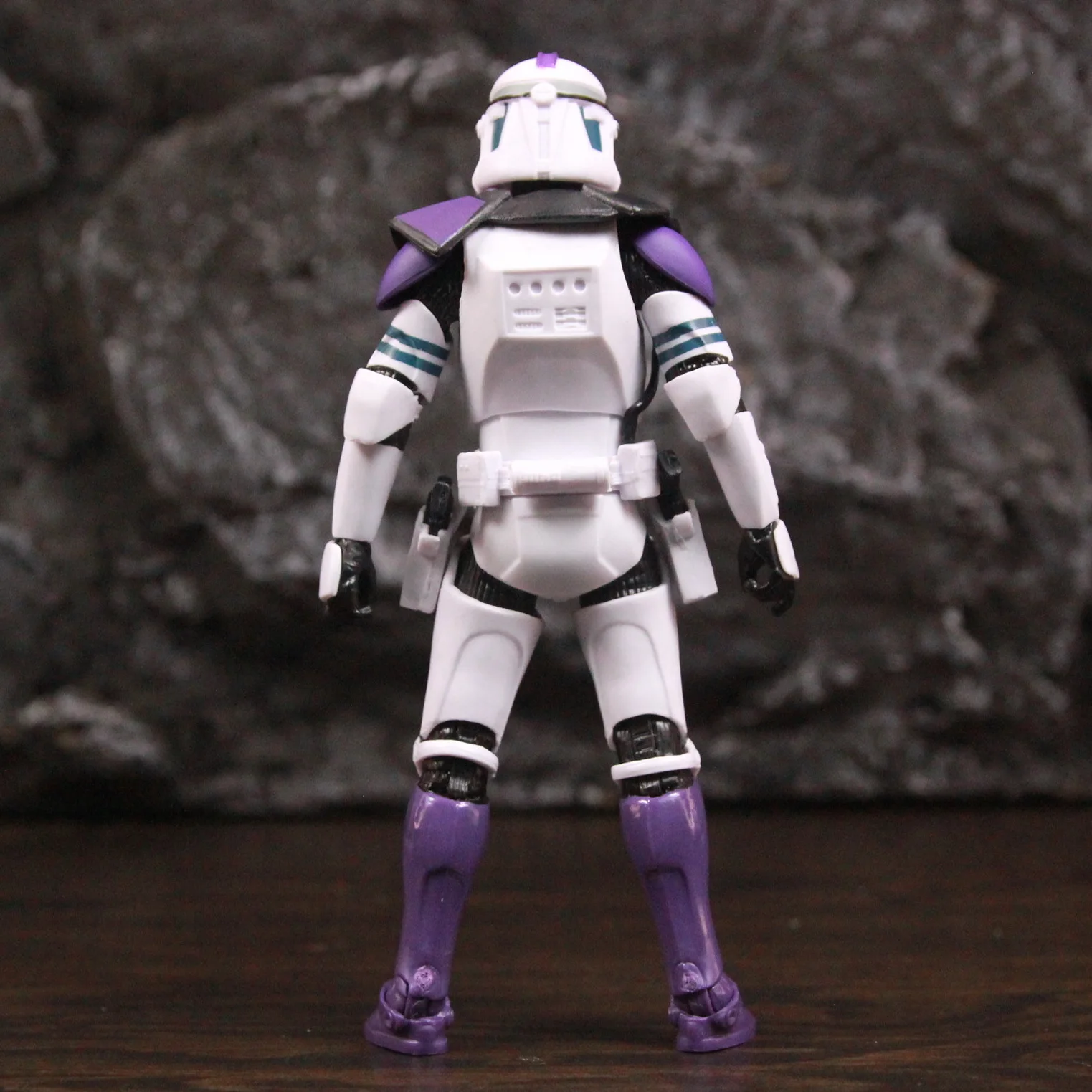 Фото Новое тело 187-го легиона Фиолетовая фаза II P2 ARF Trooper Commander Scout 6 дюймов Фигурка Mace Windu Republic Grand Army Clone Toys №4