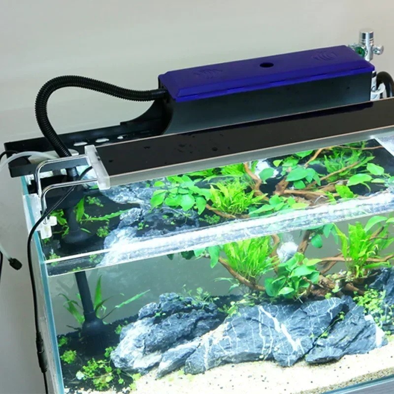 Fish Tank Filter 220-240V 12W Upper Drip Box Aquarium Silent Circulation Pump External