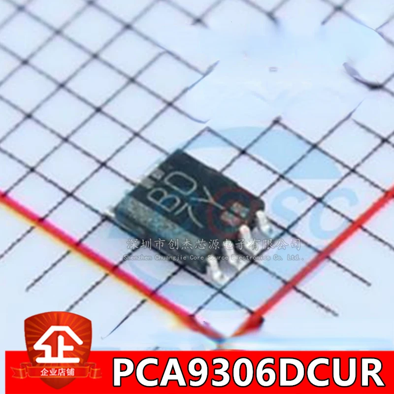 10 шт. Новый и оригинальный PCA9306DCUR PCA9306 трафаретная печать BD7Y VSSOP8 чип преобразователя PCA9306DCUR
