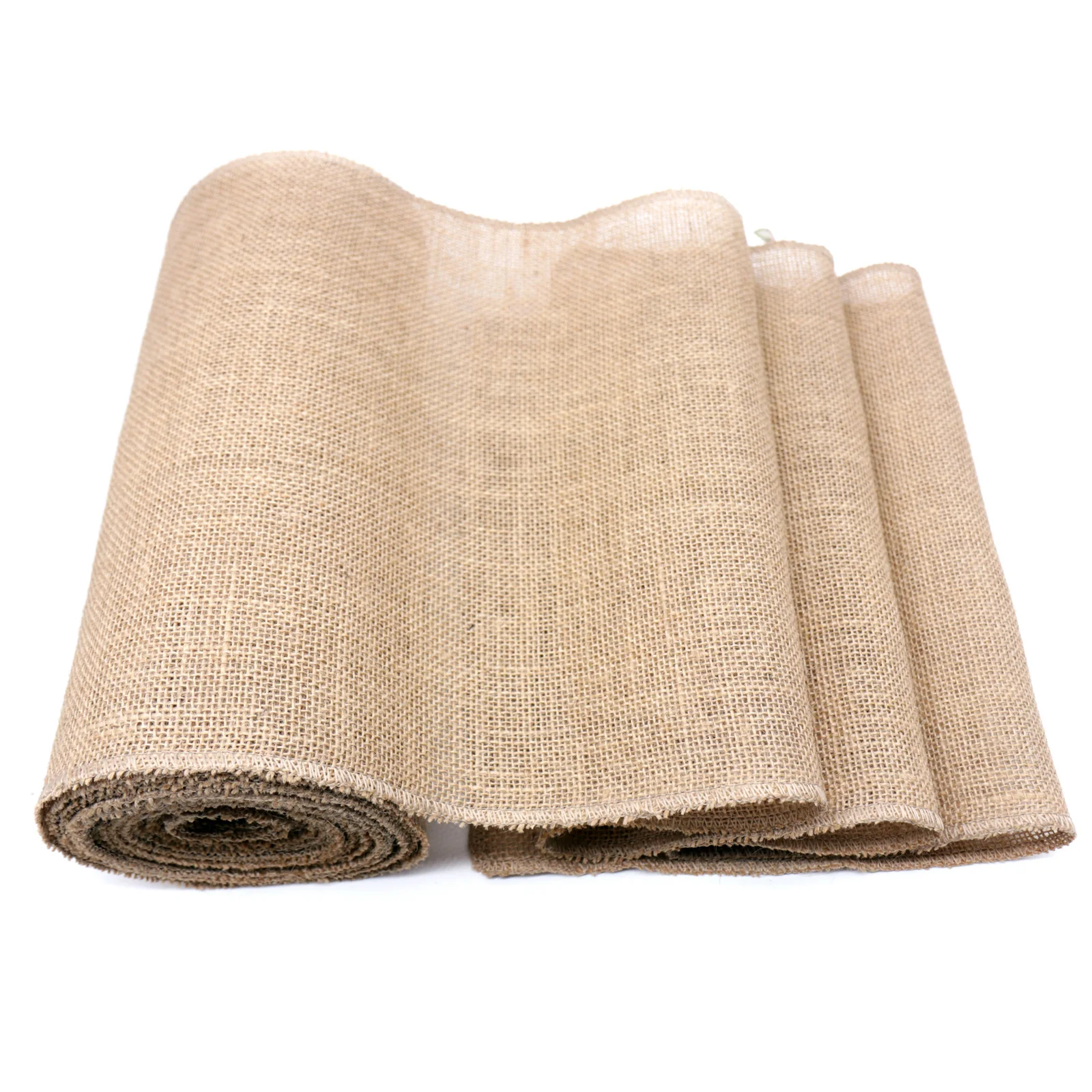 

10m Vintage Jute Table Runner Burlap Rustic Shabby Hessian Table Runner for Wedding Festival Party Event Decorations