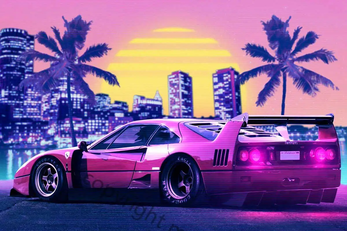 

Металлические вывески F40 Hotrod, Настенный декор, декор для комнаты, ретро, винтажная неоновая вывеска для клуба, мужской пещеры, кафе, паба, дом...