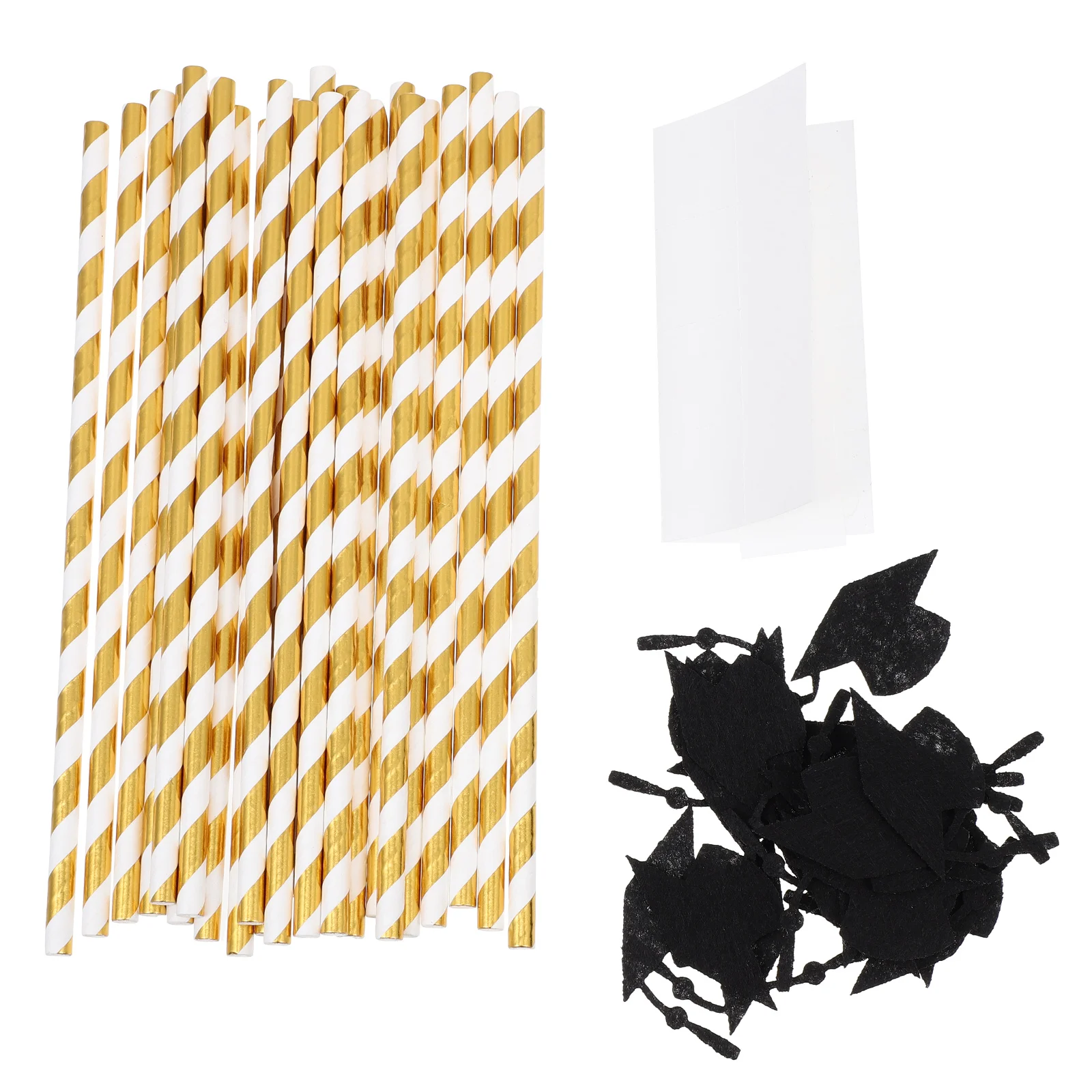 

Бумажные соломинки для вечерние, бумажные соломинки для напитков, красивые соломинки для питья, товары для вечеринок, 24 шт.