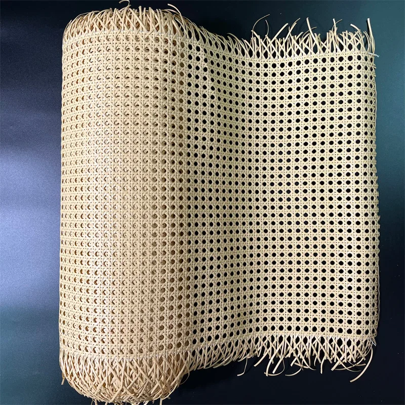40cm/45cm/50cm Wide DIY Plastic Artificial Rattan Cane Webbing Roll Wicker Sheet Outdoor Chair Table Furniture Repair Material