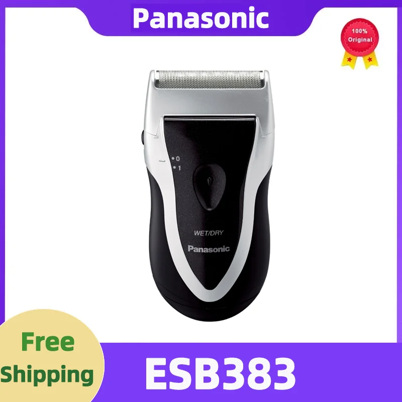 

Panasonic Original ESB383 Men's Electric Belt with Independent Floating Blade Wet and Dry Gift Shaver