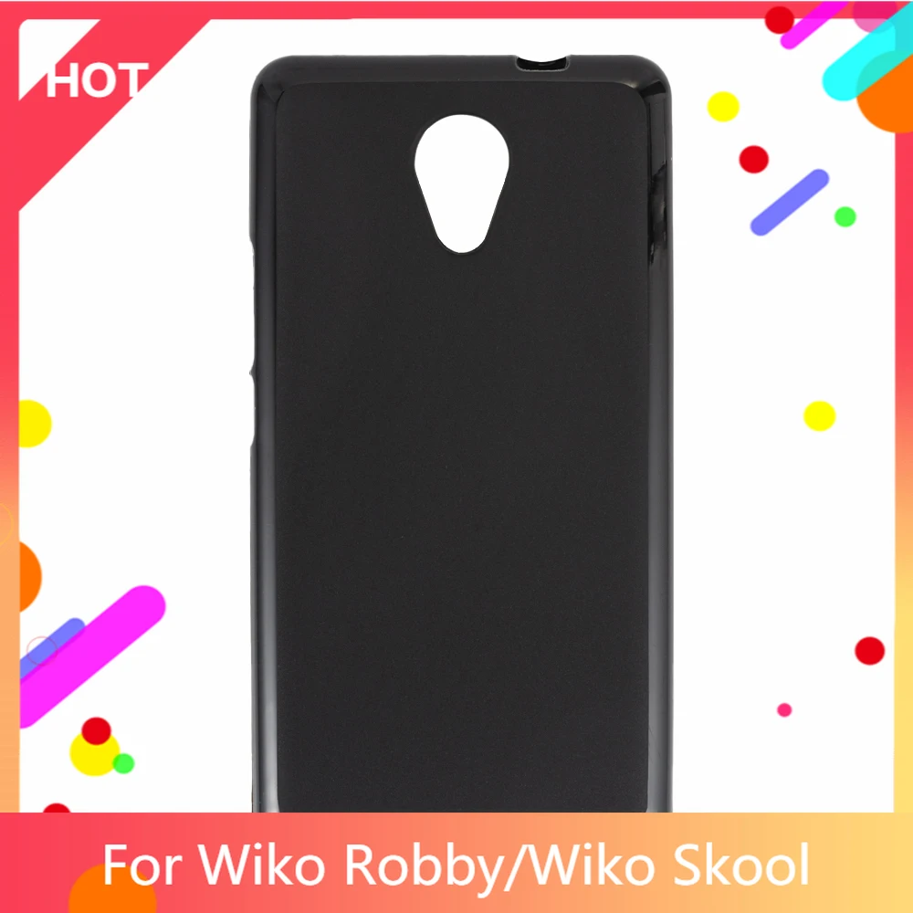 Robby чехол Матовая Мягкая силиконовая задняя накладка из ТПУ для Wiko Быстрый
