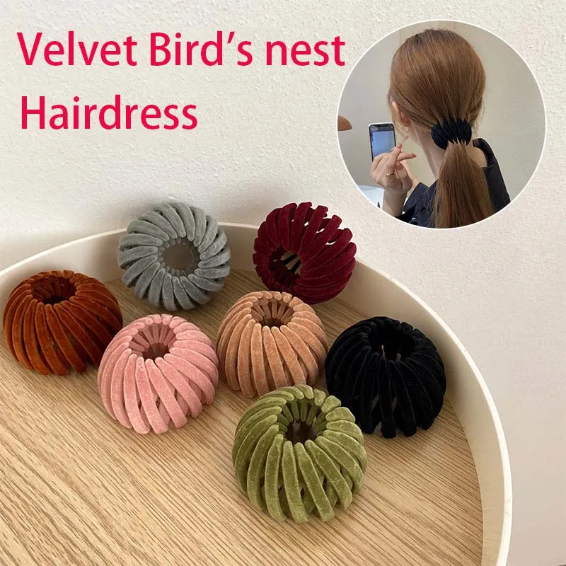 Fluffy Hair Clip Hairwear Fashion Lady Hair Accessories