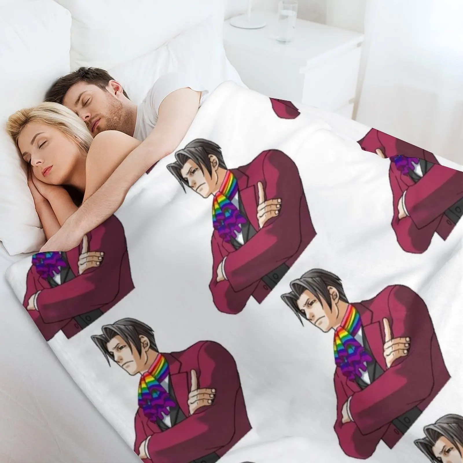 Одеяло Miles Edgeworth Pride декоративные плюшевые пляжные одеяла