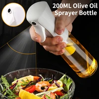 kitchen 200ml olive oil sprayer bottle high pressure sprayer bottle leak proof bbq air fryer sprayer oil camping cookware tool