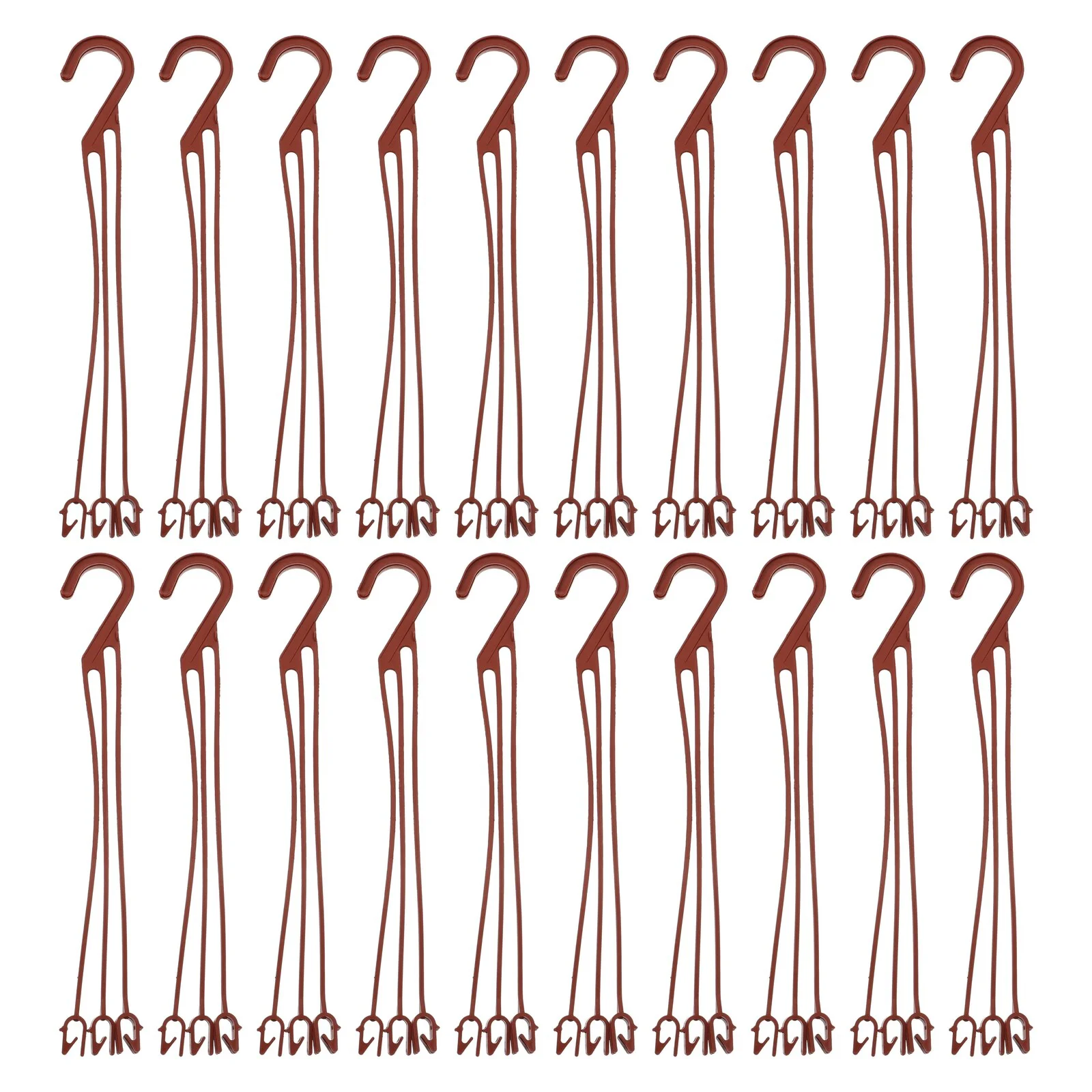 

50 Pcs Shelf Wall Planter Indoor Flowerpot Hanging Hooks Hangers Flowers Plastic Raw Material Holders Stand