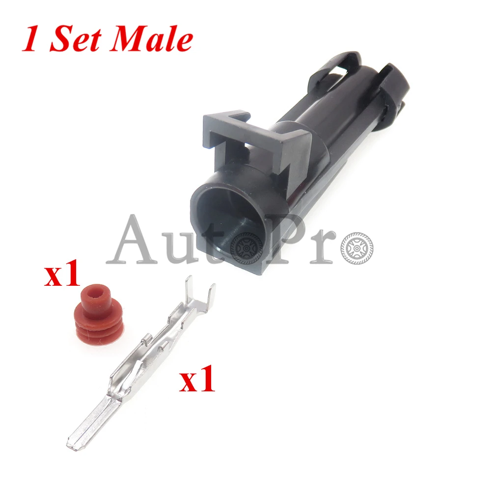 

1 комплект, 1 отверстие, 12065249 Автомобильный Электрический проводной разъем с проводами, 12065171 автомобильный водонепроницаемый разъем 12065172