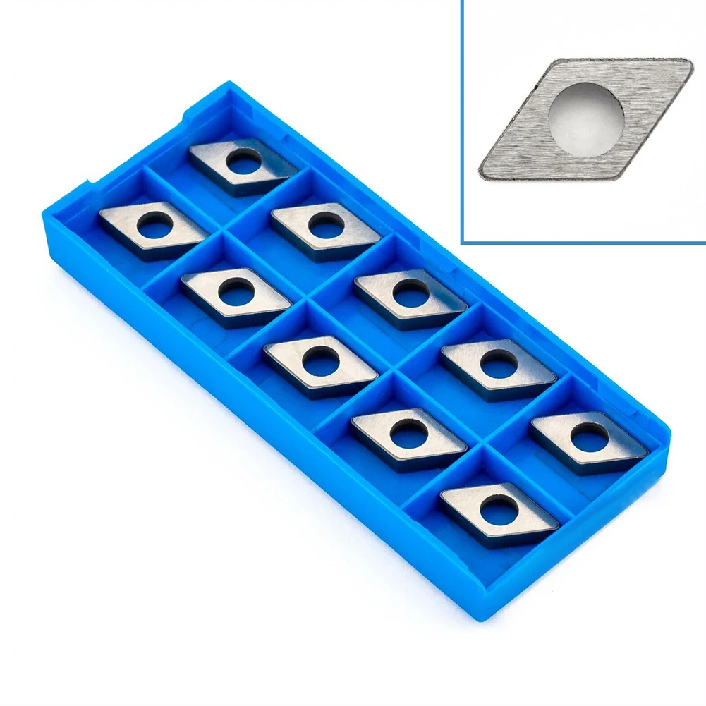 

Carbide Insert MD1103 CNC Manufacturing 10Pcs Deformed Effectively Protect Impact Resistance Indexable Inserts