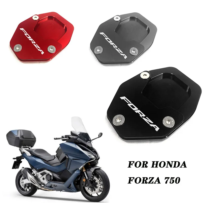 

Для HONDA Forza 750 FORZA750 Forza750 2020-2022 мотоцикл CNC алюминиевая подставка боковая подставка удлинитель поддерживающая пластина