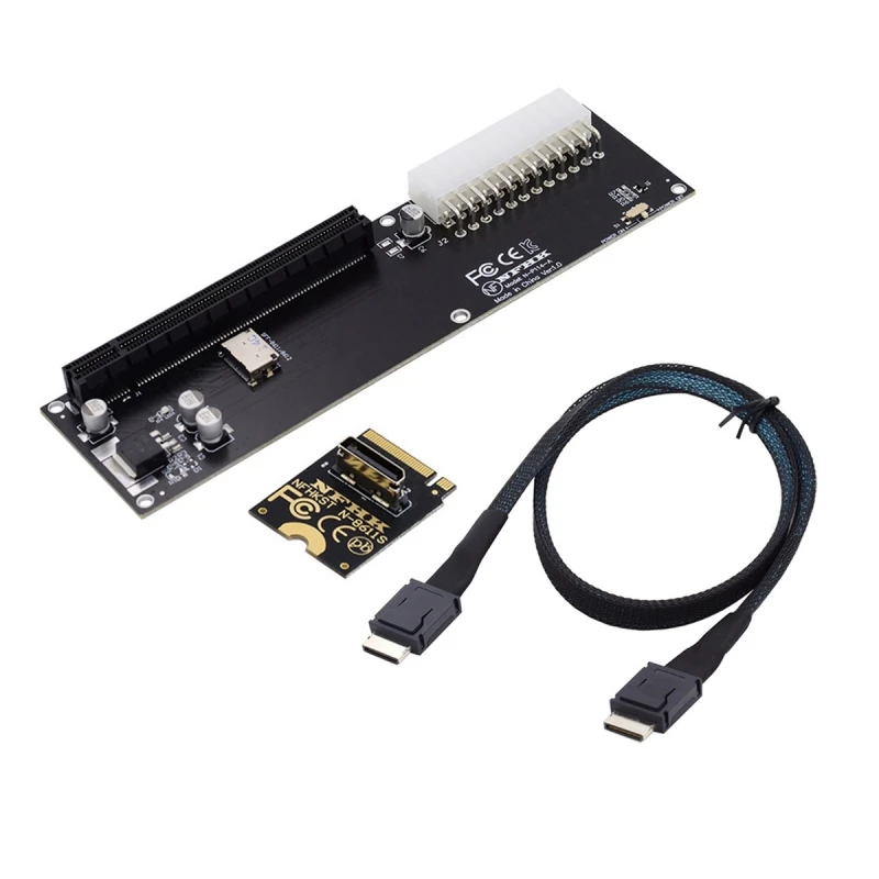Zihan PCI-E 3,0 M-key M.2 для Oculink SFF-8612, адаптер хоста для GPD WIN Max2, внешняя графическая карта и SSD