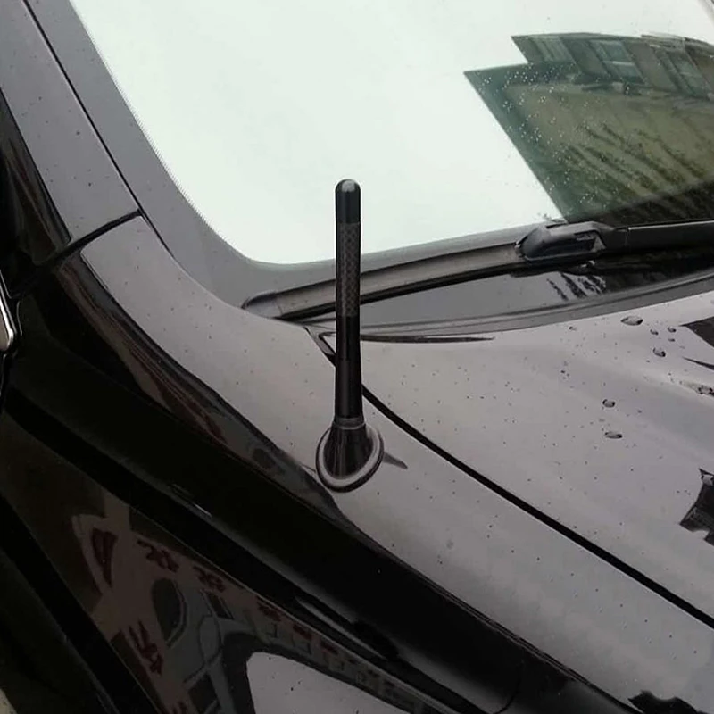 

Car Antenna Aerials Carbon Fiber Radio FM Antena For Car Accessories