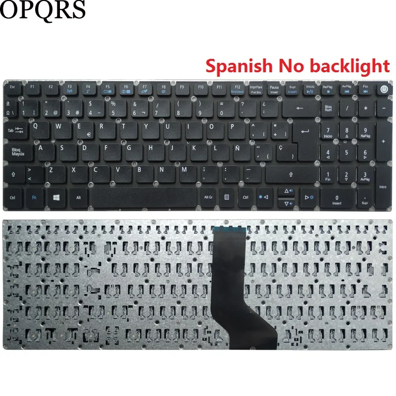 Для Acer Aspire F15 F5-521 F5-571 F5-571T F5-571G F5-572 F5-572G русская/английская/испанская/немецкая