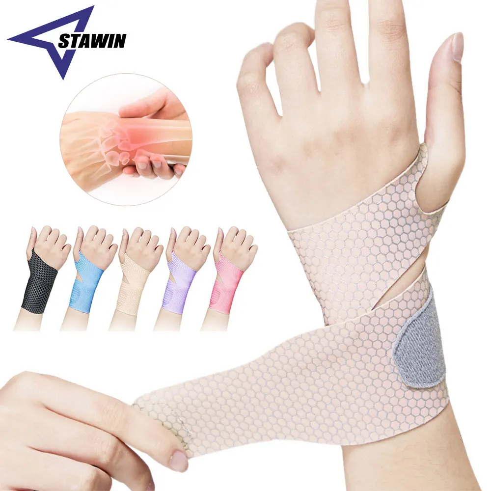 

1 PCS Slim Air Wrist Support Strap Hard Type - Wrist Wrap and Hand Grip for Pain Relief, Workout Straps and All Purpose Fitness