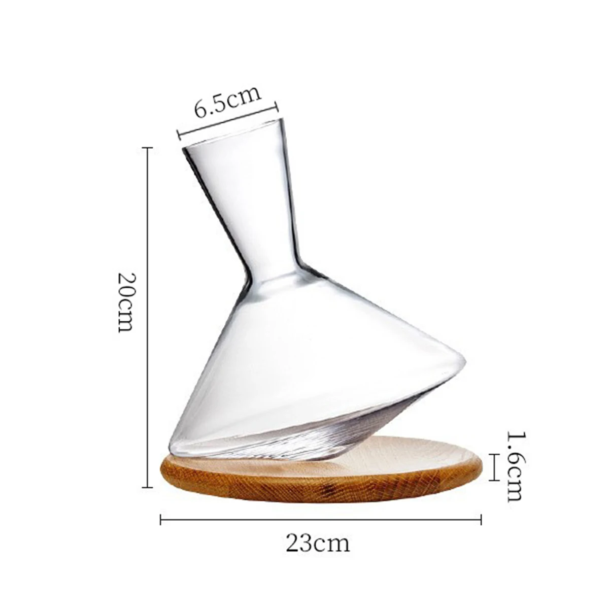 (Логотип может быть выгравирован) Вертикальный хрустальный стакан объемом 1000 мл
