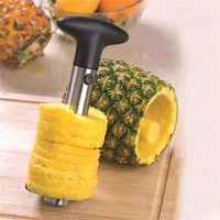 stainless steel pineapple peeler spiral corer slicer easy coring kitchen tool accessory